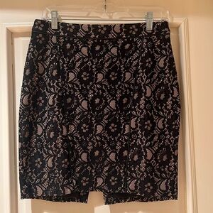 Lace Mini Skirt